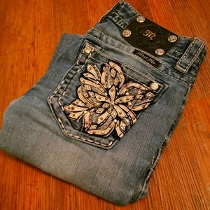 🔥Miss Me Jeans Women's Boot Denim👖Size 25X33